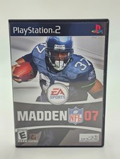 Sony Playstation 2 PS2 Madden NFL 07 CIB Cleaned & Tested