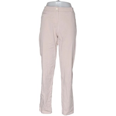 Smile Makers, Chino, Größe: 42, Beige, Baumwolle/Elasthan, Einfarbig, Damen #KFH
