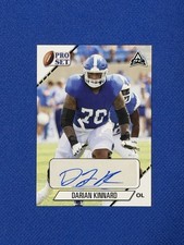 2021 Leaf Pro Set College Autograph Darian Kinnard #PS-DK1 Auto RC Z