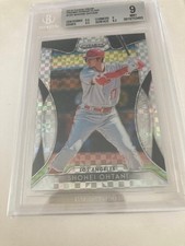 2019 Panini Prizm Plaid Power Shohei Ohtani  BGS9 #ed  ONLY 75  (9.5,9,9.5,8.5)