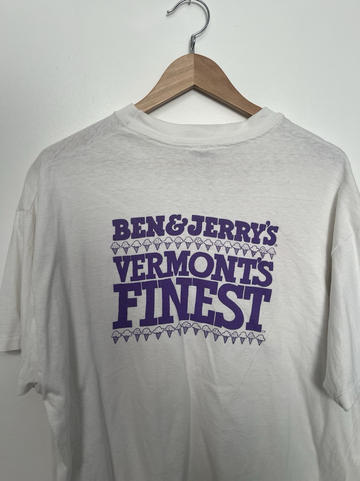 Vintage 90s Ben & Jerry's T-Shirt Men's XL - Gem