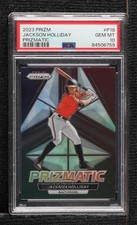 2023 Panini Prizm Prizmatic Jackson Holliday #P18 PSA 10 GEM MT 1ob0