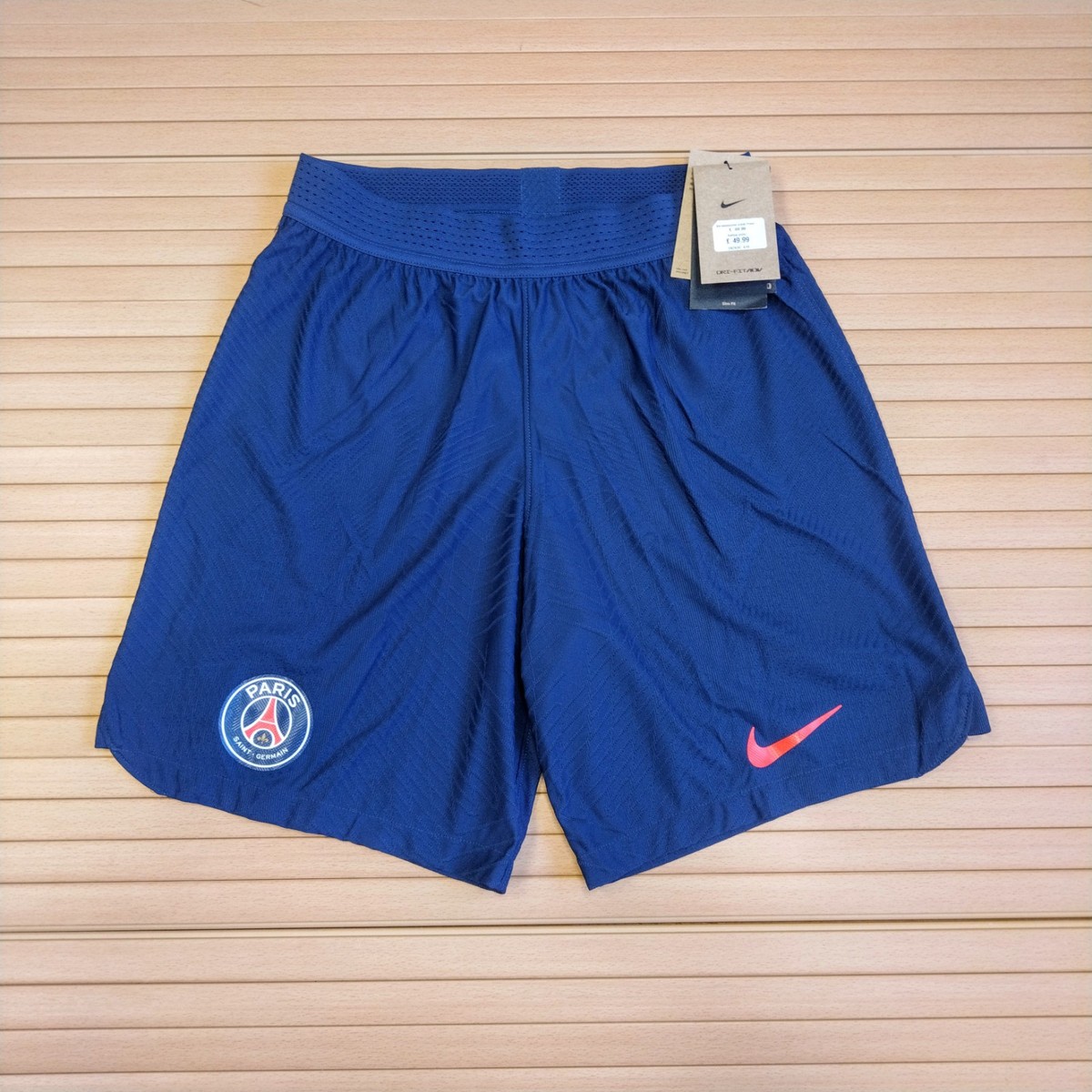 Nike Dri Fit ADV PSG Shorts Medium M Blue Mens Home 23/24 Football