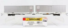 Walthers 932-41061 HO PRR/MDT Flexi-Van Mark IV Flat Car with Trailers NIB