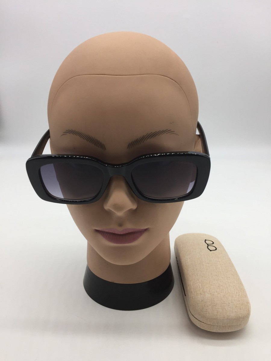 Saint Laurent Black Frame Designer Sunglasses 50-20-140 Blue