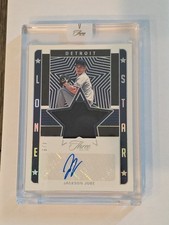 2023 Panini Three And Two Lone Star Signatures Jackson Jobe 4/8 Auto Relic 