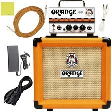 Orange PPC108 1x8 Closed-Back Speaker Cabinet Bundle with Orange MT20 Micro ...