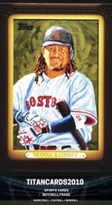 Manny Ramirez 2008 Topps Portrait Boston Red Sox #WMDP1