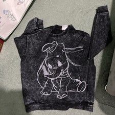 Image of DISNEY C&A Dumbo Womens Sweatshirt Black L