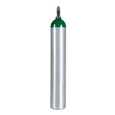 New 24.1 Cu Ft Medical E Aluminum Medical Oxygen Cylinder with CGA870 Post Valve