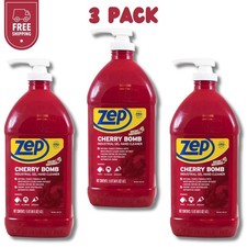 Zep Cherry Bomb Hand Cleaner 48 Fl oz- 3 Pack