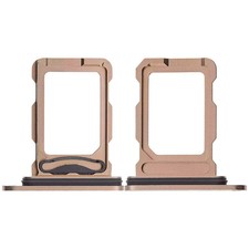 Dual Sim Card Tray For i Phone 16 Pro / 16 Pro Max Natural Titanium
