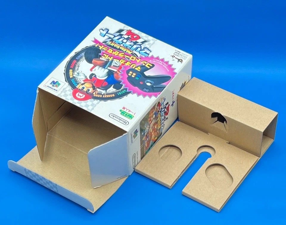 Lot 4 Nintendo64 Mario Kart (complete SET)  BOX + controller + BOOK + figure JP - Image 3 of 4