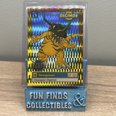 Digimon Greymon Holo Jumbo Exclusive Preview Card HP