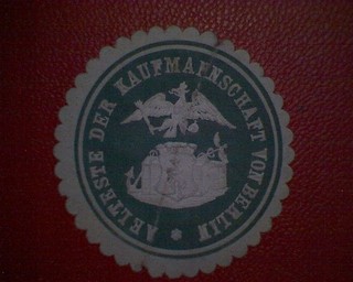 Siegelmarke Aelteste der Kaufmannschaft von Berlin