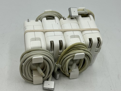 LOT OF 4 GENUINE Apple 45 Watt MagSafe 2, 45W Power Charger MS2 A1436 ~ FREE S/H