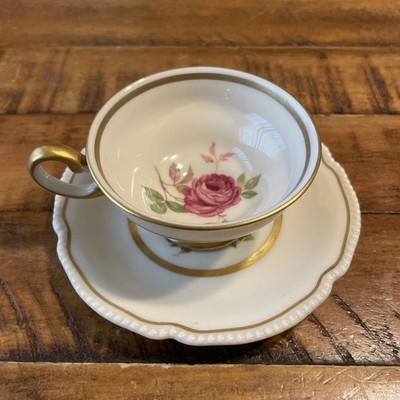 Castleton Dolly Madison Made In U.S.A Cup and Saucer Coffee/tea Set. Excellent!