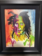 Paul Stanley Jester painting AUTOGRAPHED