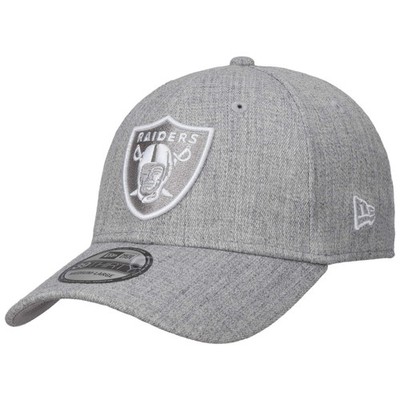 NEW ERA 39Thirty Heather Raiders Cap Basecap Baseballcap Fullcap NFL-Cap Curved