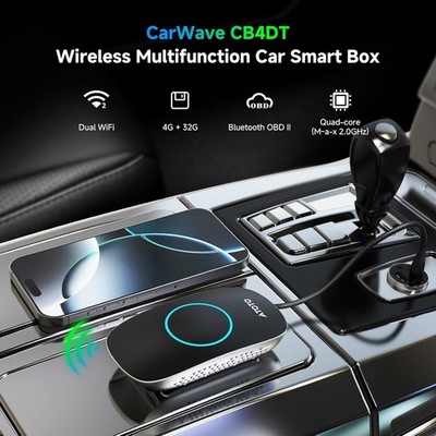 ATOTO CarWave CB4 CT/DT Wireless CarPlay Adapter AI Box | OBD2