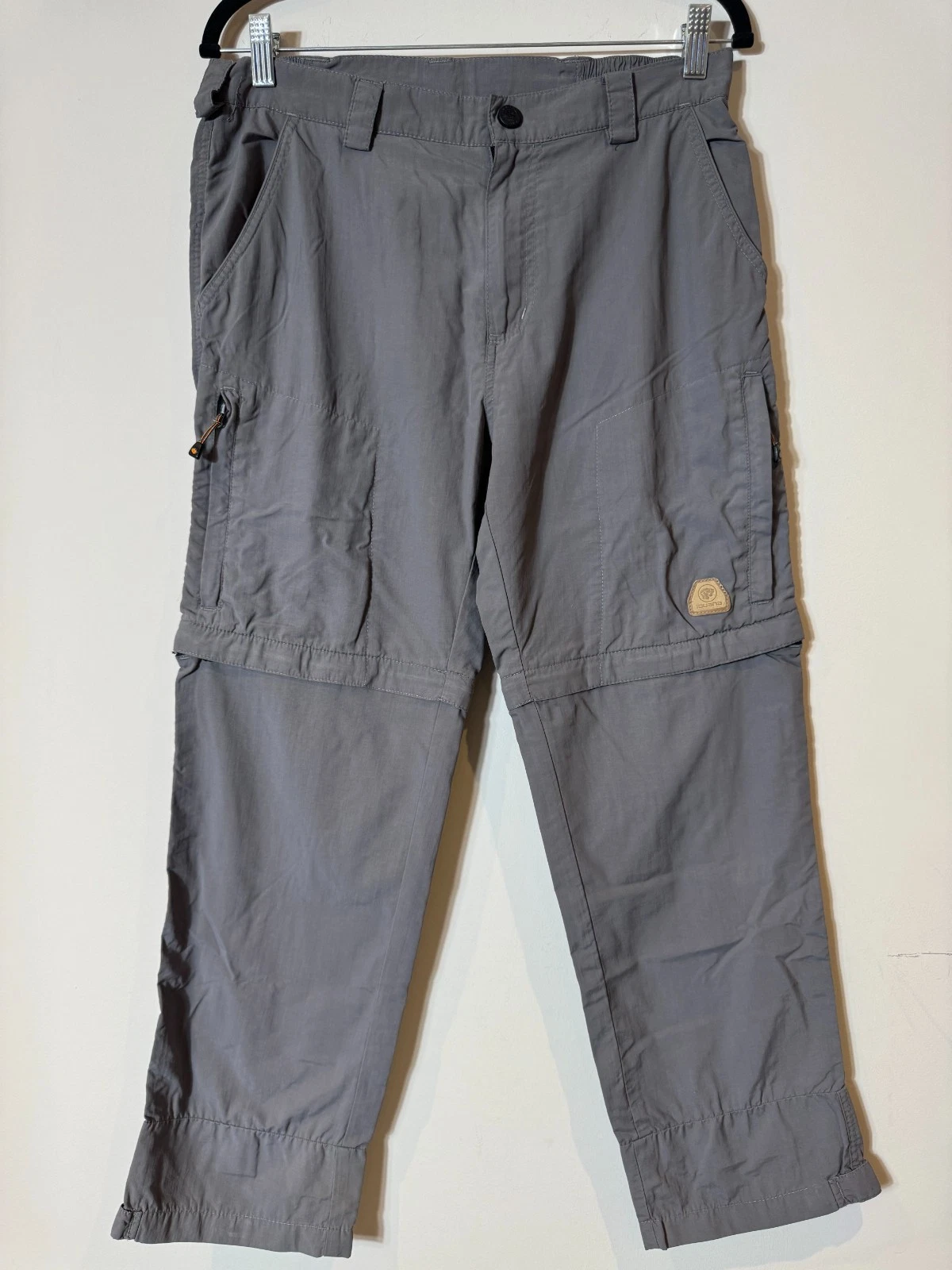 Iguana Mens Convertible Hiking Trousers Grey Zip Off Cargo Outdoor Pants EU 46
Opens in a new window