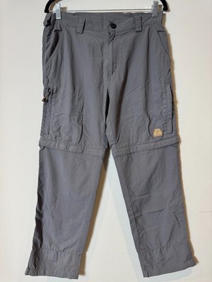 Iguana Herren Convertible Wanderhose Grau Zip Off Cargo Outdoor Hose EU 46