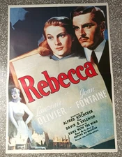 Soggettone 1F - REBECCA LA PRIMA MOGLIE Hitchcock Movie Poster Affiche Manifesto