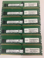 Lot of 6 SK Hynix 8GB 1Rx4 PC4-2400T-RC1-11