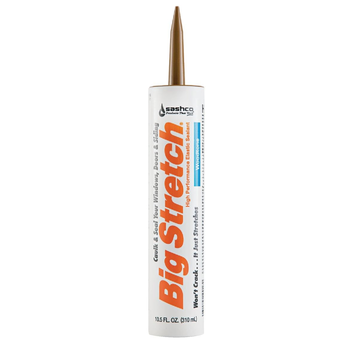 Big Stretch Flexible Caulk 10.5 Ounces Waterproof Paintable Home Sealant