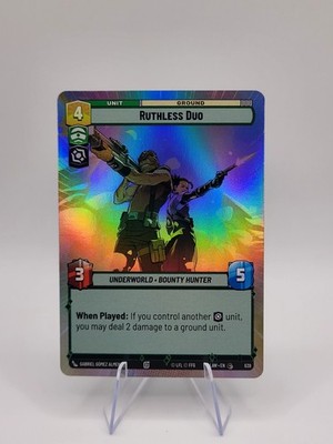 Ruthless Duo (Hyperspace Foil) 639 - A Lawless Time LAW - Star Wars SWU - NM/M