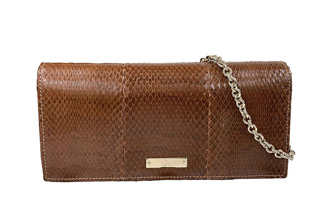 GUCCI Chain wall 170426 Python 5538 with outer bo… - image 1