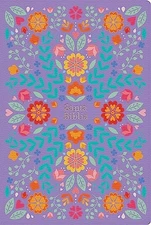 RVR 1960 Biblia letra gigante floreada simil piel con indice by B&H Espanol