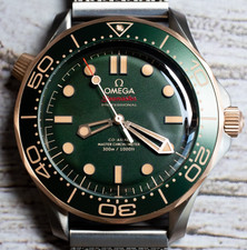 UNWORN 2025 OMEGA Seamaster Diver 300M Titanium Bronze Gold 210.90.42.20.10.001