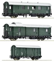 Roco H0 6200134 3-Tlg. Set: Begleitwagen, ÖBb Neuware