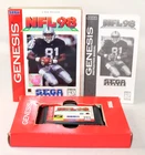 NFL 98 Sega Genesis Complete CIB! Authentic! Very Good Condition! Rare!