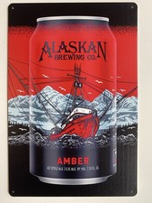 Alaskan Brewing Company Sign - Amber Ale - Craft Beer - Alaska