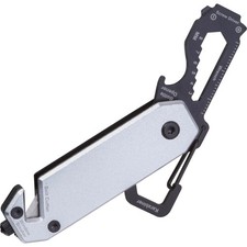 Multitool / mit Karabiner, Schraubenschlüssel, Flaschenöffner; Gurtschneider