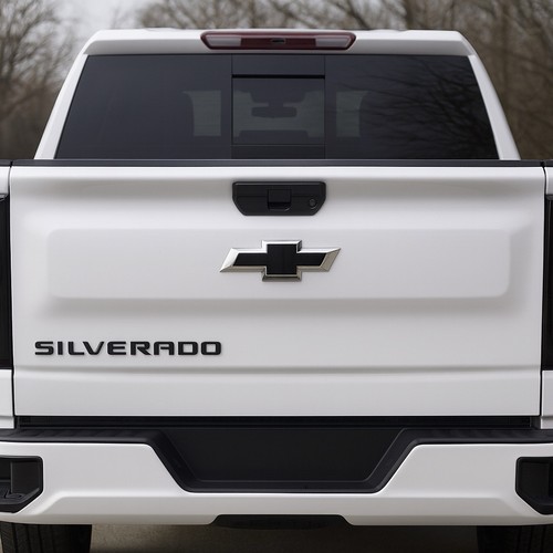 Silverado 2014-2023 Tailgate Emblem Black - Picture 3 of 3