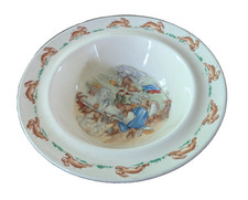 Royal Doulton Bunnykins Bowl Bath Time signed Barbara Vernon
