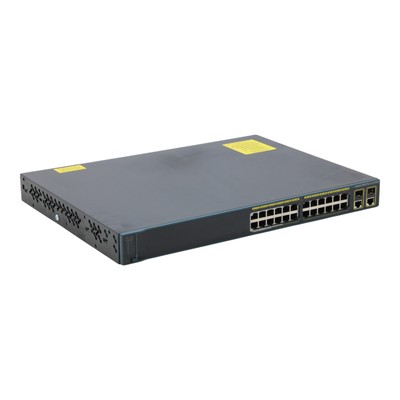 Cisco Catalyst WS-C2960+24LC-L 24-Port (8x PoE) 10/100 Fast Ethernet Switch