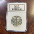 1941-S WALKING LIBERTY HALF DOLLAR NGC MS64