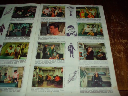 VINTAGE LOST IN SPACE STICKER ALBUM COMPLETE INCREDIBLY RARE SPANISH VF 1965 - Picture 9 of 24