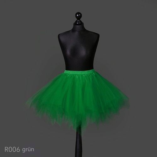 asymmetrische Tüllrock Tütü tiered steif Puffy Lolita Ballett 50cm lang 20LF - Bild 23 von 27