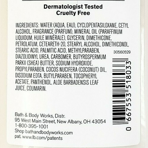 Sugared Cherry Crisp Body Lotion 8 Oz New Bath and Body Works - Picture 7 of 8