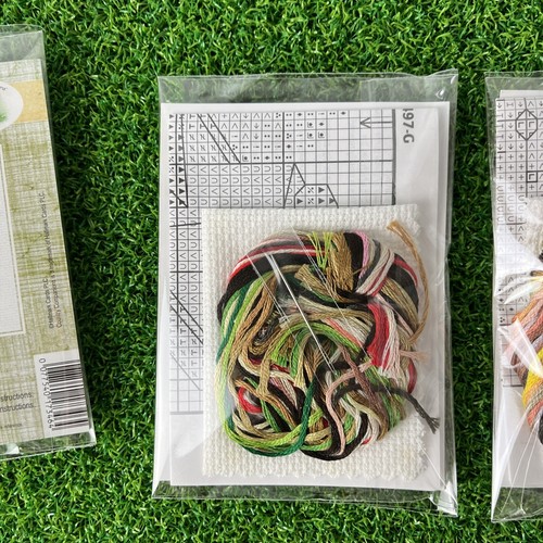Country Companions Mini Cross Stitch Kit /3 Bundle DMC Vintage Hedgehogs Events - Picture 5 of 8