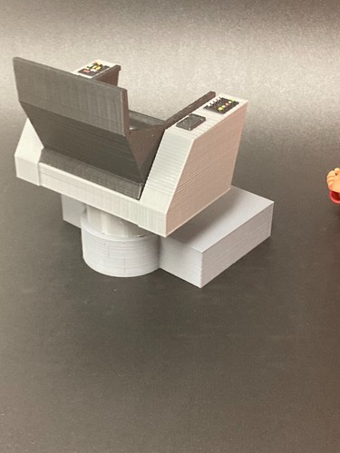 SILLA CAPITAN MEGO STAR TREK PERSONALIZADA para FIGURA 8" ESCALA 1/9 MEGO GIRATORIA (P19) - Imagen 2 de 6