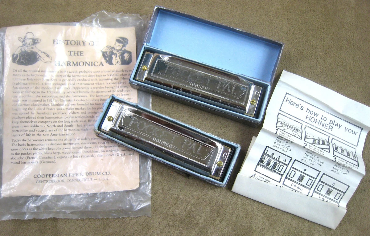 Hohner pocket 2024 pal harmonica