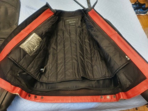 Ducati tricolore, Daytona "Battle of the Twins" tuta pelle Motorcycle Race Suits - Foto 11 di 12