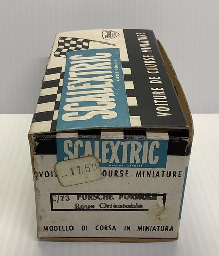 = FRANCÉS SCALEXTRIC TRI-ANG AÑOS 60 FJ C73 PORSCHE F1 (EXCELENTE CAJA) ROJO OSCURO - Imagen 10 de 16