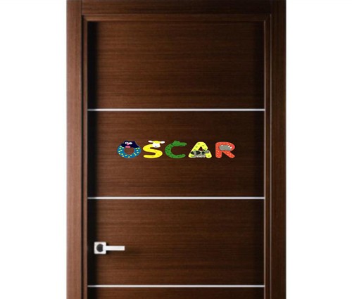 Wooden Animal letters childrens bedroom doors walls christening birthday - Picture 6 of 11